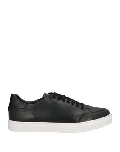 Marechiaro 1962 Man Sneakers Black Size 7 Calfskin