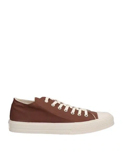 Marechiaro 1962 Man Sneakers Brown Size 12 Textile Fibers