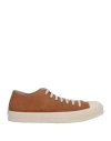 Marechiaro 1962 Man Sneakers Tan Size 11 Soft Leather In Brown