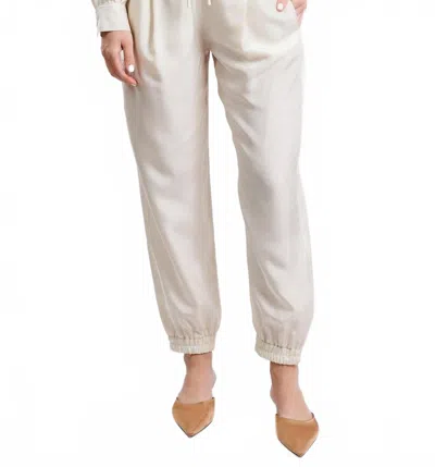 Marella Abetaia Long Trouser Pants In Wool White