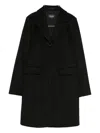 Marella Acerbi Single-breasted Coat In Black
