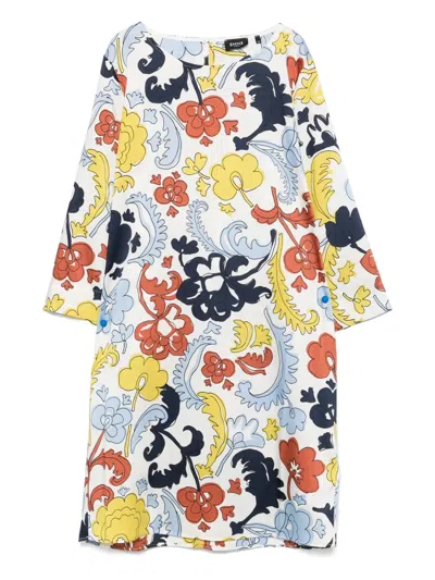 Marella Aerovia Dress In 白色