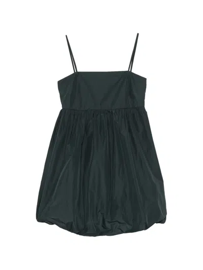 Marella Alamaro Gathered Bubble-hem Mini Dress In Blue