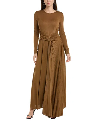 Marella Altea Maxi Dress In Brown