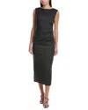 Marella Anna Kay Maorje Maxi Dress In Gray