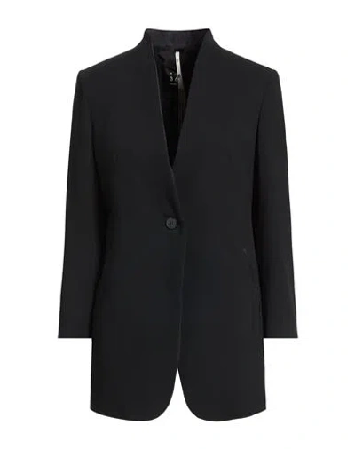 Marella Art.365 Woman Blazer Black Size 4 Polyester