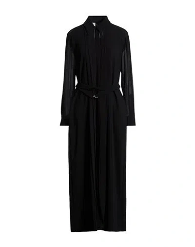 Marella Art.365 Woman Maxi Dress Black Size 6 Polyester