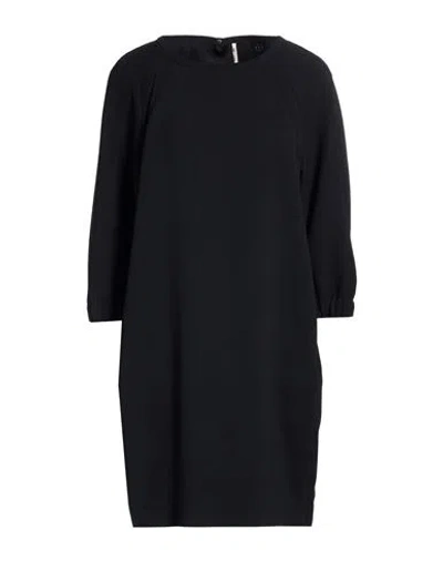 Marella Art.365 Woman Mini Dress Black Size 8 Polyester