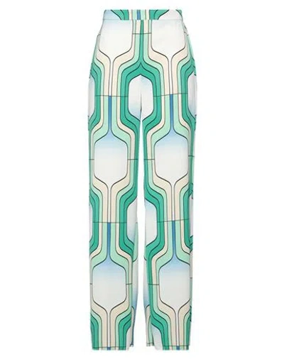 Marella Art.365 Woman Pants Green Size 4 Polyester