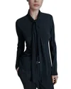 Marella Atalia Dark Grey Blouse In Blue