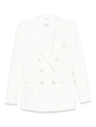 Marella Baiocco Blazer In White