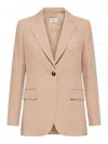 Marella Banfy Blazer In Light Brown In Camel