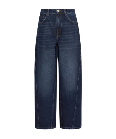 Marella Barrel Jeans - Navy In Blue