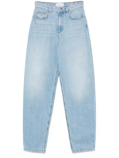 Marella Barrels Jeans In Blue