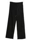 Marella Beati Drawstring Trousers In Black
