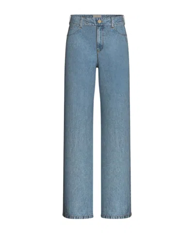 Marella Belt Loop Jeans In Blue