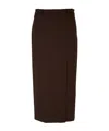 Marella Belt-loop Skirt In Black