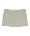 Marella Belt Loops Shorts In Sand-colored