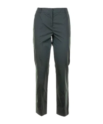 Marella Belt Loops Slacks In Black