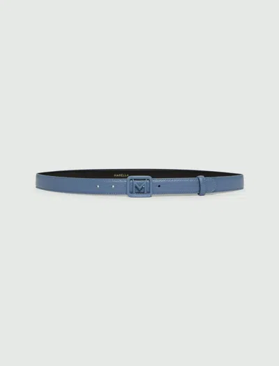 Marella Belt With Sweater Woman Blue In Other