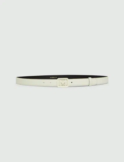 Marella Belt With White Woman Sweater In Other