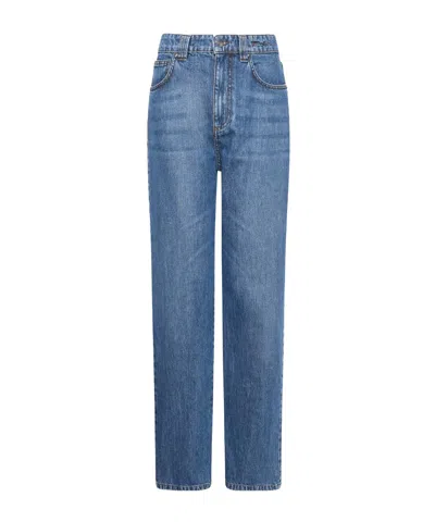 Marella Belt-loop Jeans In Blue