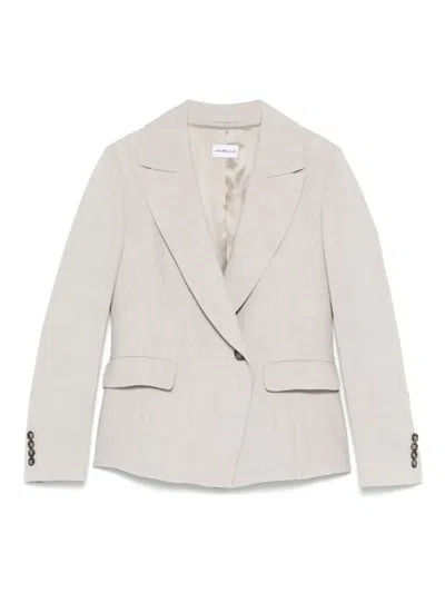 Marella Bergen Blazer In Beige