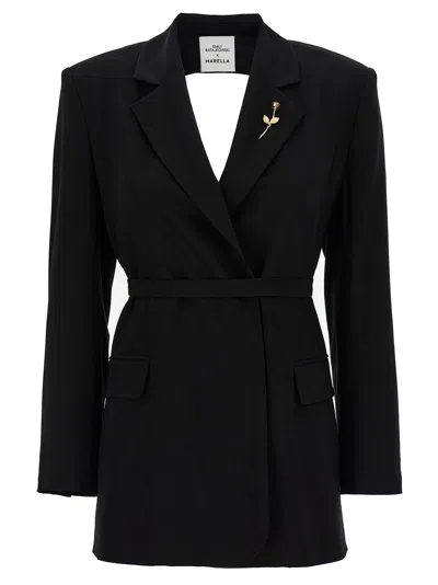 Marella Capsule Blazer In Black