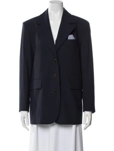 Pre-owned Marella Blazer In Blue