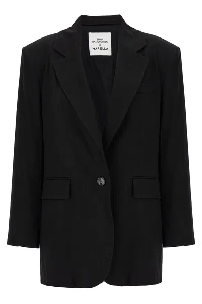 Marella Blazer Capsule Emily Ratajkowski X  In Black