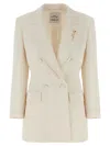 Marella Codesign Waisted Blazer In White