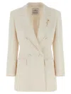 Marella Codesign Waisted Blazer In White