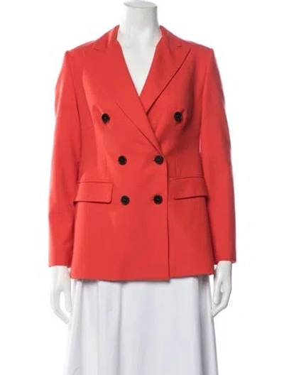 Pre-owned Marella Blazer In Orange