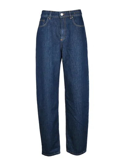Marella Blue Straight Denim Jeans