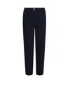 Marella Stretch Chino Trousers - Navy In Black