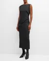 Marella Anna Kay Maorje Maxi Dress In Dark Grey