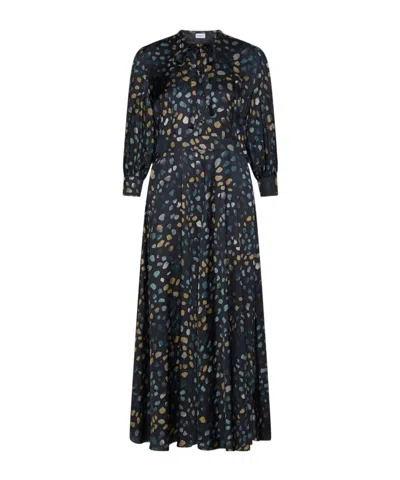 Marella Mllfulcro Printed Twill Shirt Dress In Multi