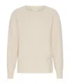 Marella Boxy-fit Pure Wool Sweater - Cream In White