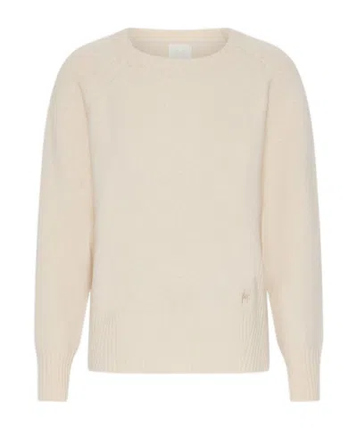 Marella Boxy-fit Pure Wool Sweater - Cream In White