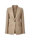 Marella Button Single-breasted Blazer In Neutral