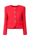 Marella Buttoned Jacket In Red