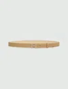 Marella Cadmio Belt-suspenders Beige In Brown