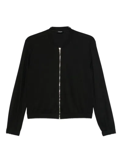 Marella Canuro Zip Sweater In Black