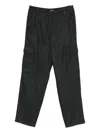 Marella Canzone Cargo-pocket Trousers In Black
