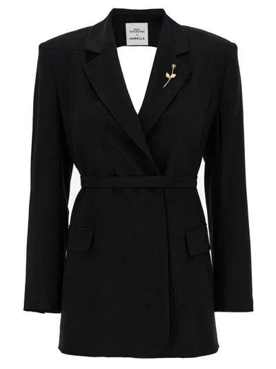 Marella Capsule Blazer In Black