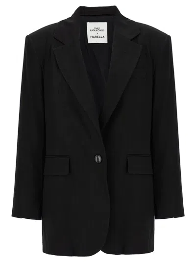 Marella Capsule Blazer In Black