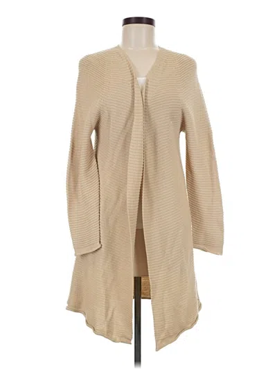 Pre-owned Marella Cardigan Sweater In Tan