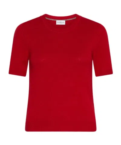 Marella Cashmere-blend T-shirt In Red
