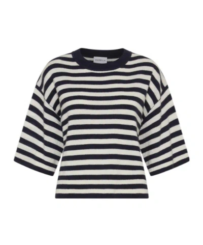 Marella Cashmere Crew-neck Sweater In Blue