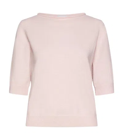 Marella Ribbed Knit Sweater In Pink